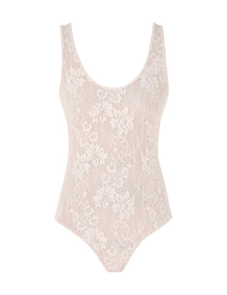 Zimmermann - Lace Scoop Neck Bodysuit