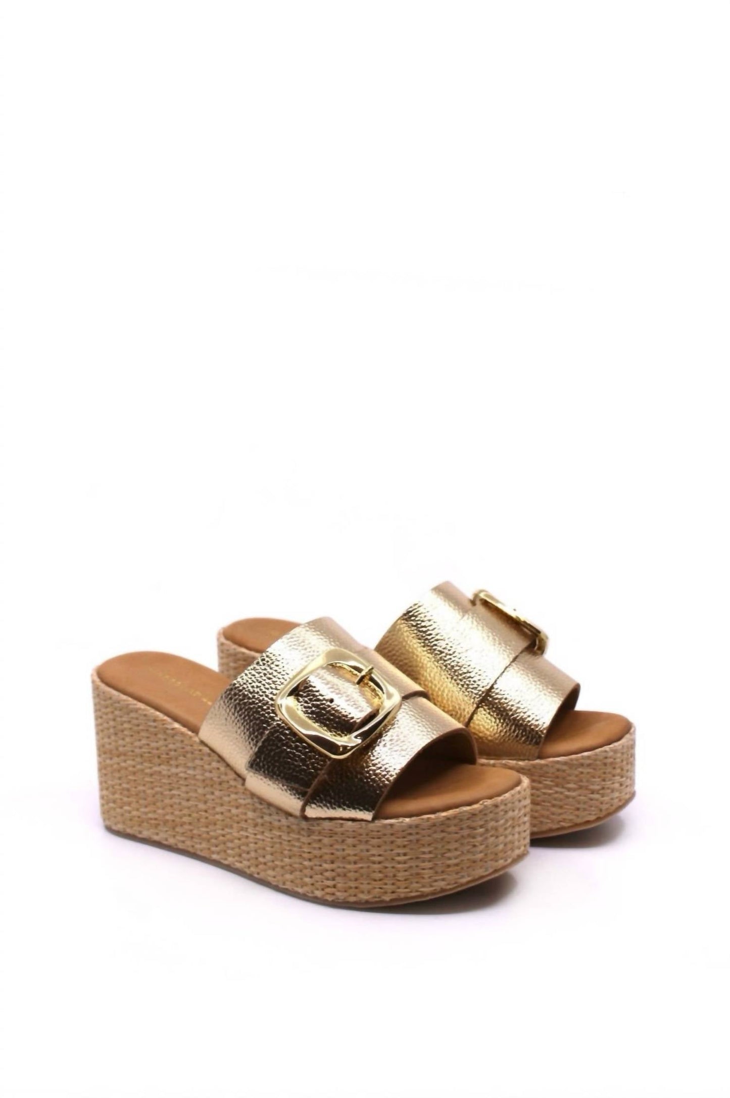 Chocolat Blu - Women's Jana Gold Sandal