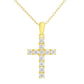 Allyanna Gifts - Women's Moissanite Cross Necklace