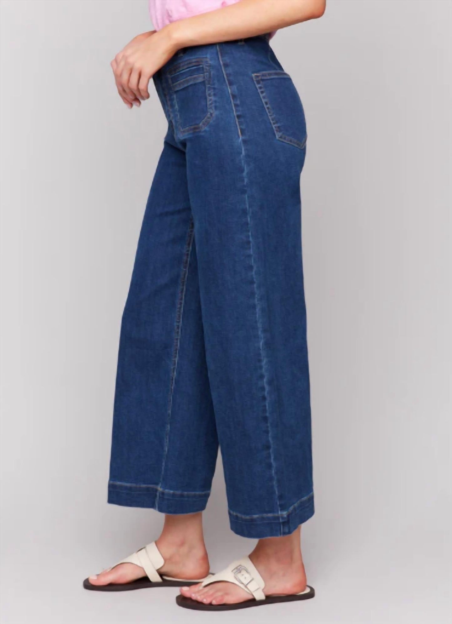 Charlie B - Patchwork Pocket Jean