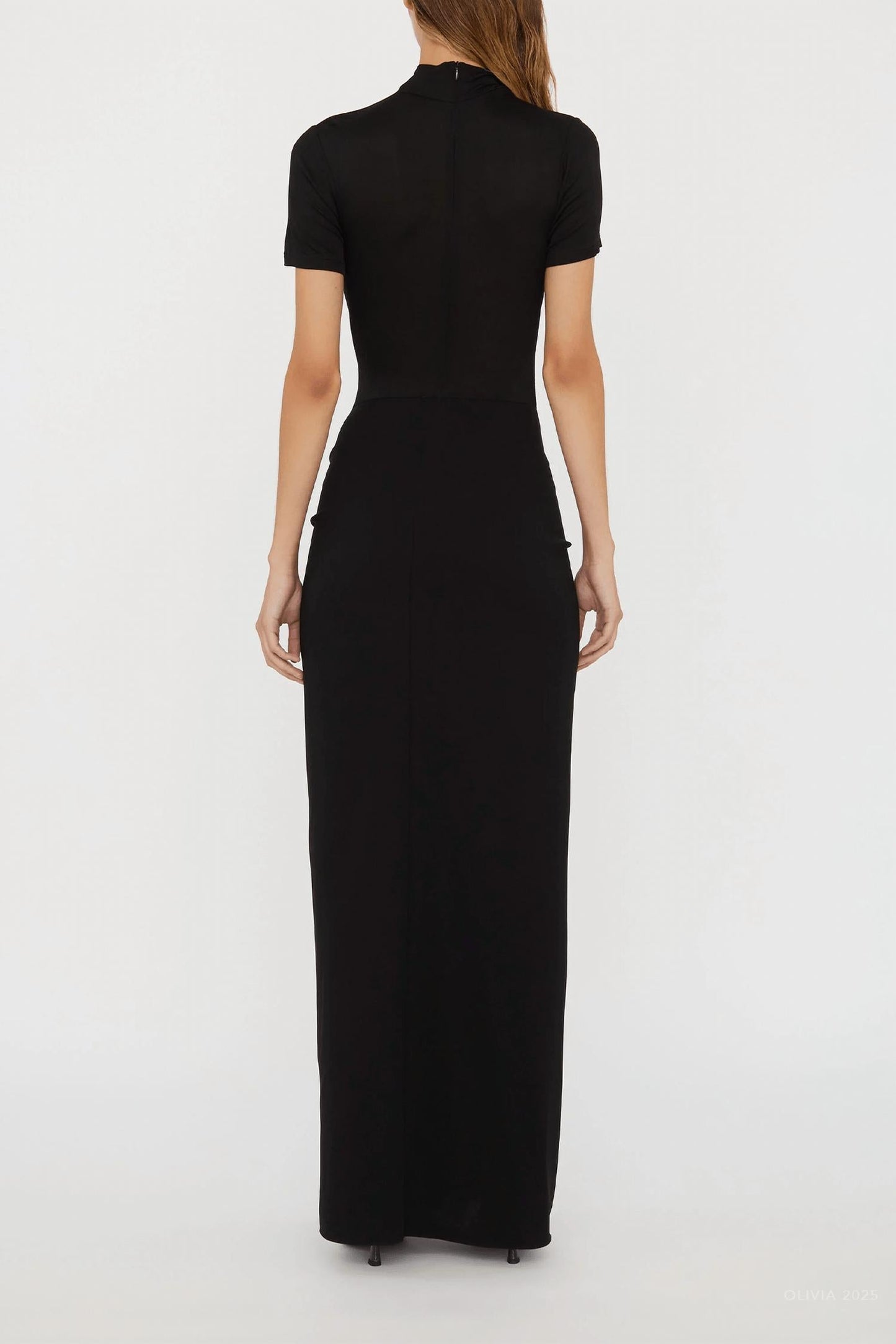 Christopher Esber - Fusion Ruched Tee Gown