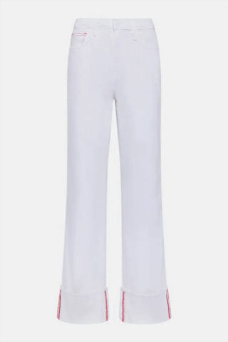L'Agence - Cuffed Miley Wide Leg Jeans