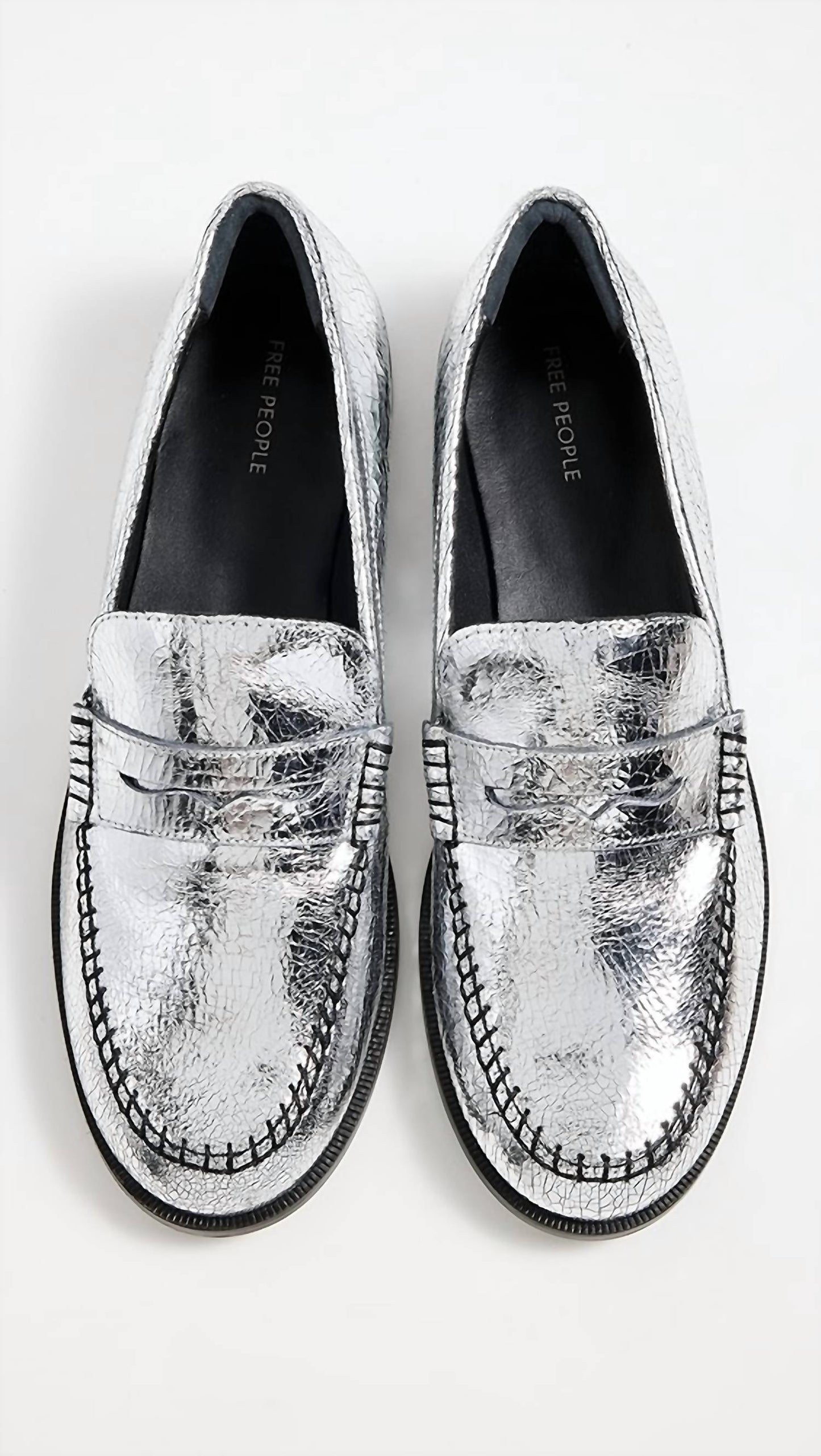 Free People - Women's Blanket Stitch Loafers