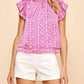 Pinch - Kayce Floral Print Top