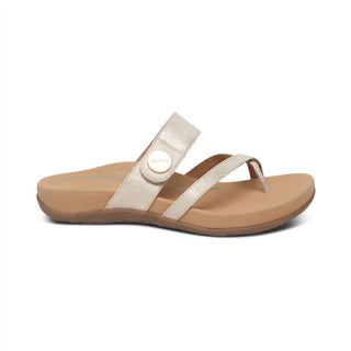 Aetrex - WOMEN'S IZZY ADJUSTABLE SLIDE SANDAL