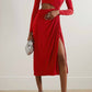 Jason Wu - Long Sleeve Jersey Dress With Cut Out Detail