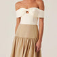 Astr - Off The Shoulder Bow Top
