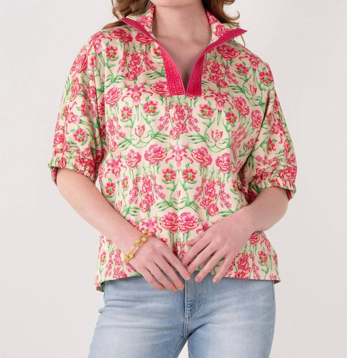 Emily Mccarthy - Poppy Dolman Sleeves Top