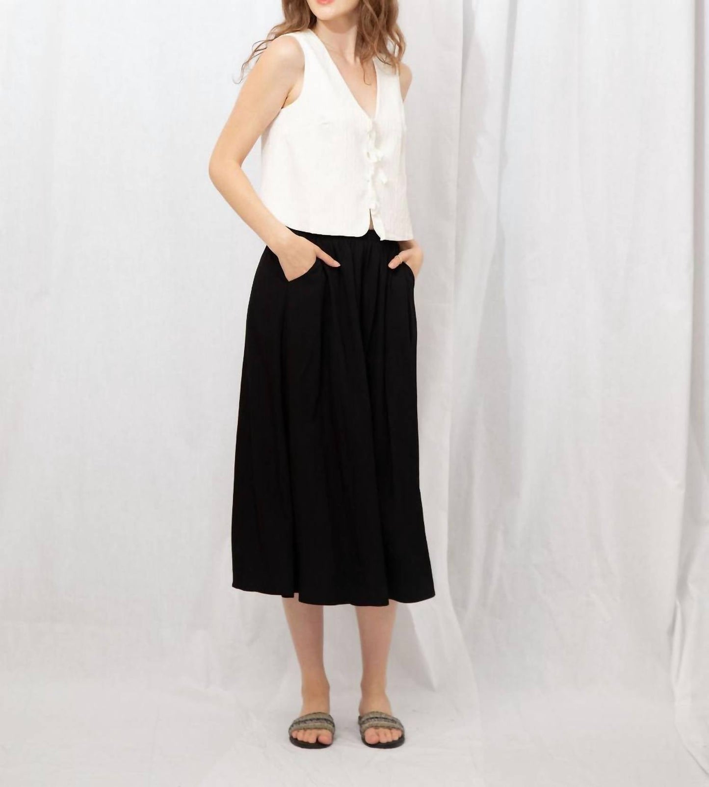 Elle Grey - Amara Textured Vest