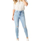 Judy Blue - Mid Rise Tummy Control Destroy Skinny Jeans