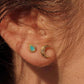 Gigi Clozeau - Women's Petite Moon Earrings