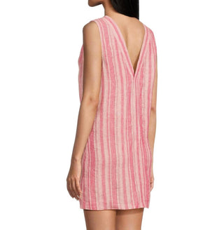 Faherty - Azure V Neck Mini Dress