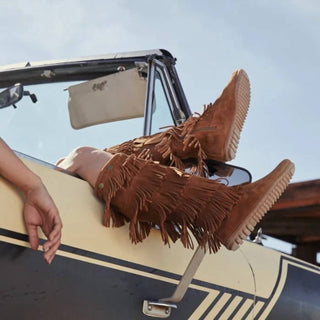 Minnetonka - Women's 5-layer Fringe Boot