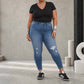 Judy Blue - High-rise Skinny Jeans - Plus