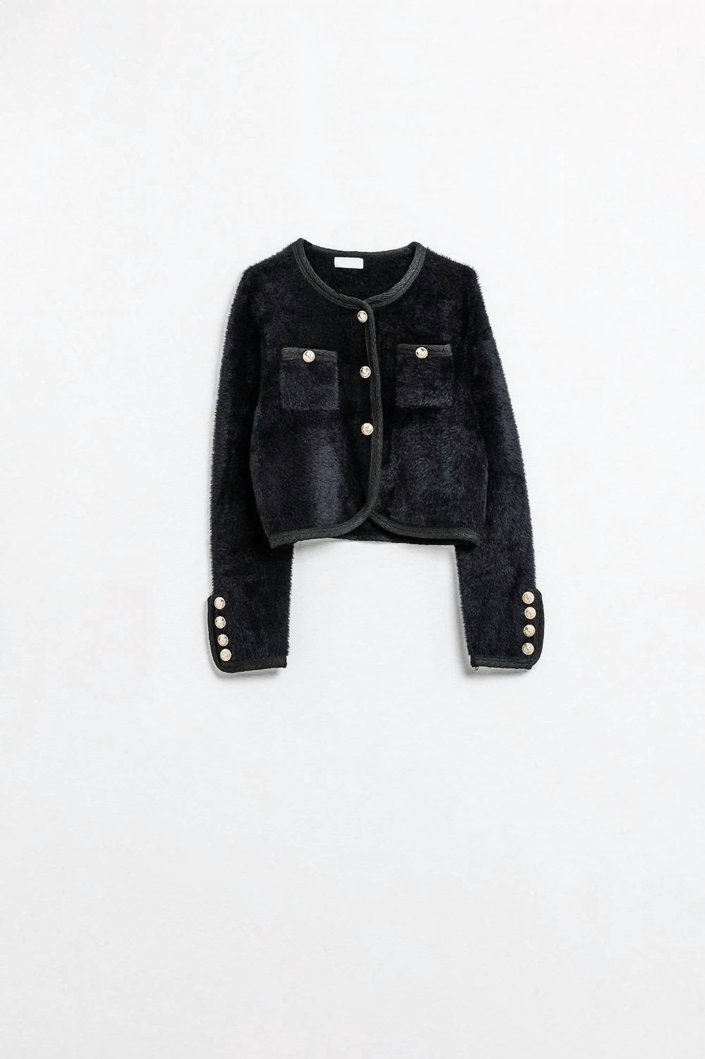 Q2 - Vanessa Fuzzy Cardigan Jacket