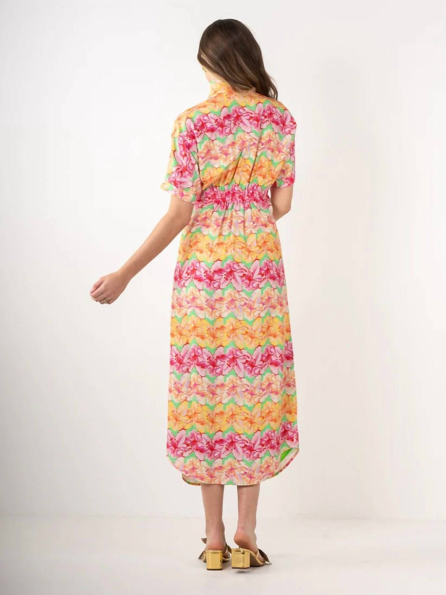 Emily Mccarthy - Georgia Short Dolman Sleeves Dress