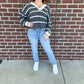 Beeson River - Chelsea Stripe Pullover Top