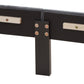 Velvet Button Tufted Upholstered Bed with Wings Design - Queen