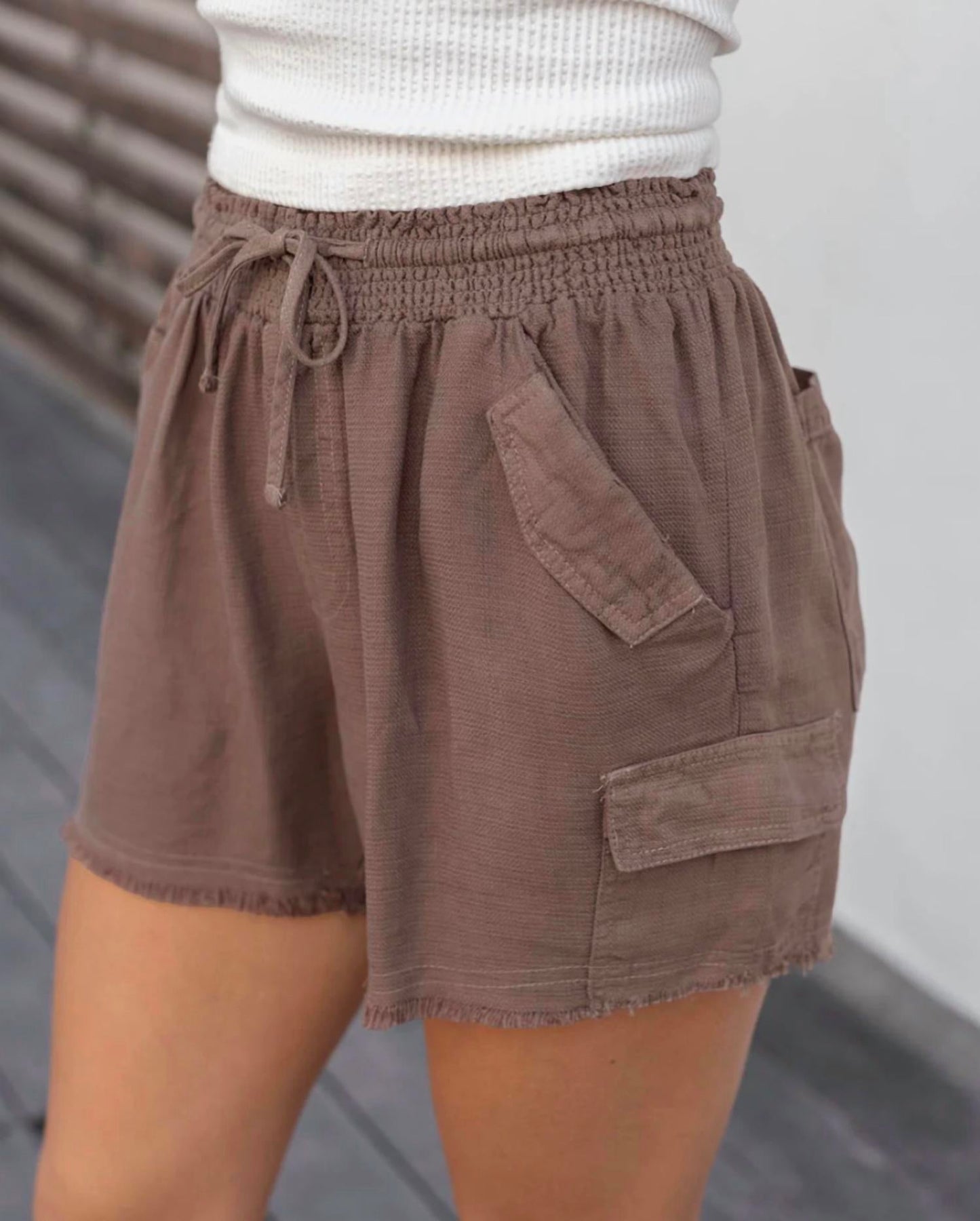 Grace & Lace - Cargo Soft Shorts