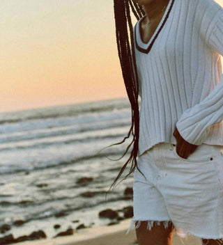 Faherty - Game Set Cricket Sweater