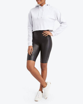 Spanx - Women's Faux Leather Bike Short