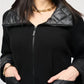 Joseph Ribkoff - Quilted Zip Front Knit Jacket