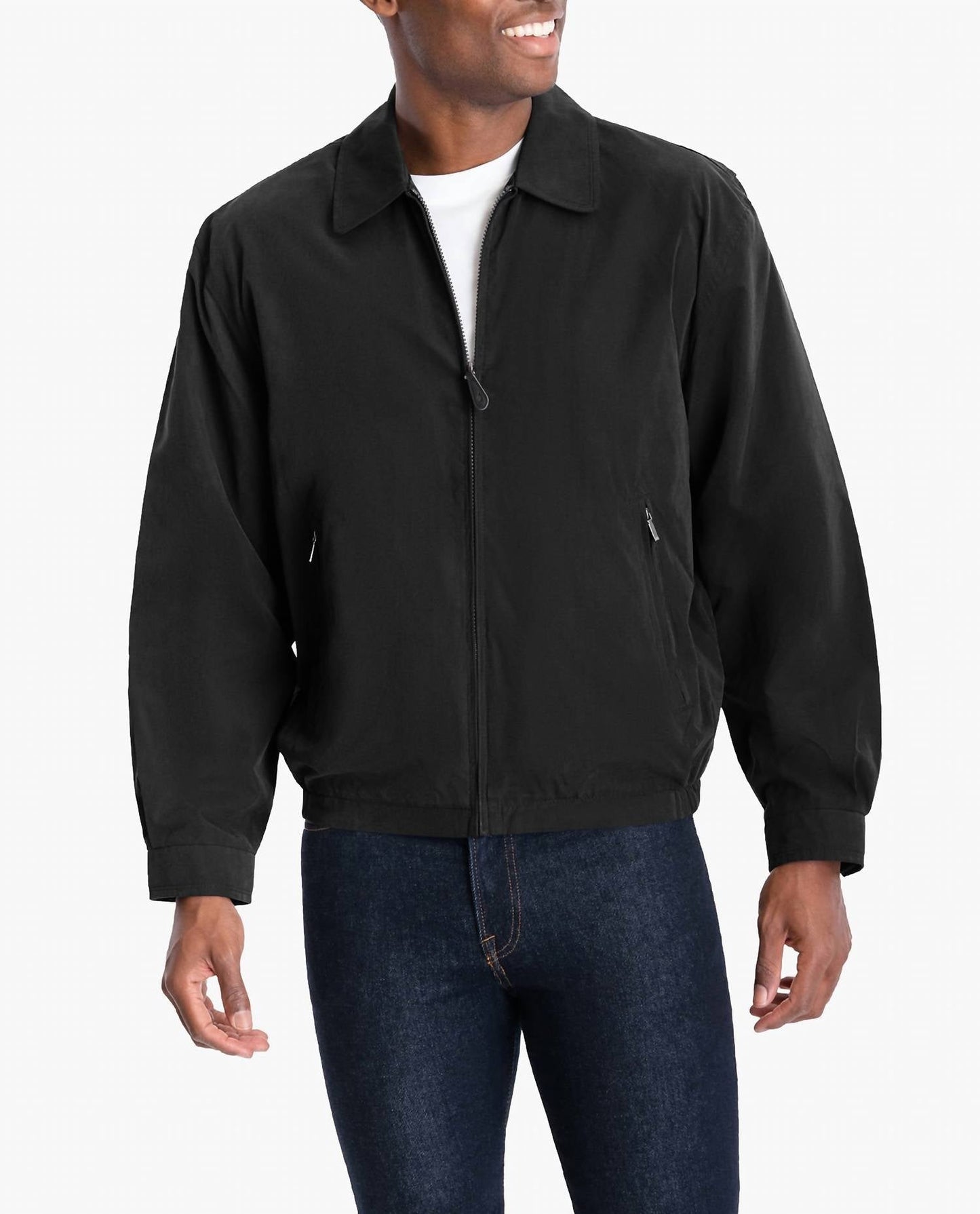 London Fog - Tall Men's Auburn Light Weight Zip Front Golf Jacket