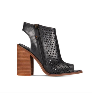 Kelsi Dagger - Women's Mason Perforated Block-heel Slip On Bootie Sandals