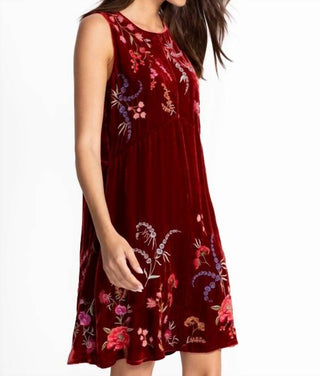 Johnny Was - MAYRA VELVET CHEVRON TANK DRESS