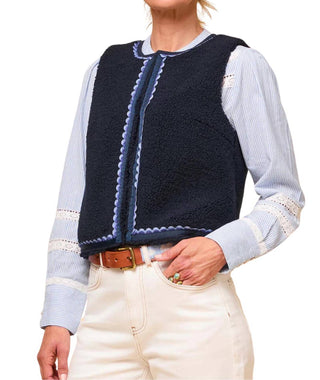 Aspiga - Trim Detail Eco Fleece Gilet