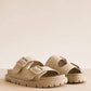 Mia - Women's Two Buckle Sandal