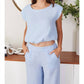 Milio Milano - Linen cropped blouson top