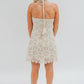 Arose Studio - Halter Lace Mini Dress