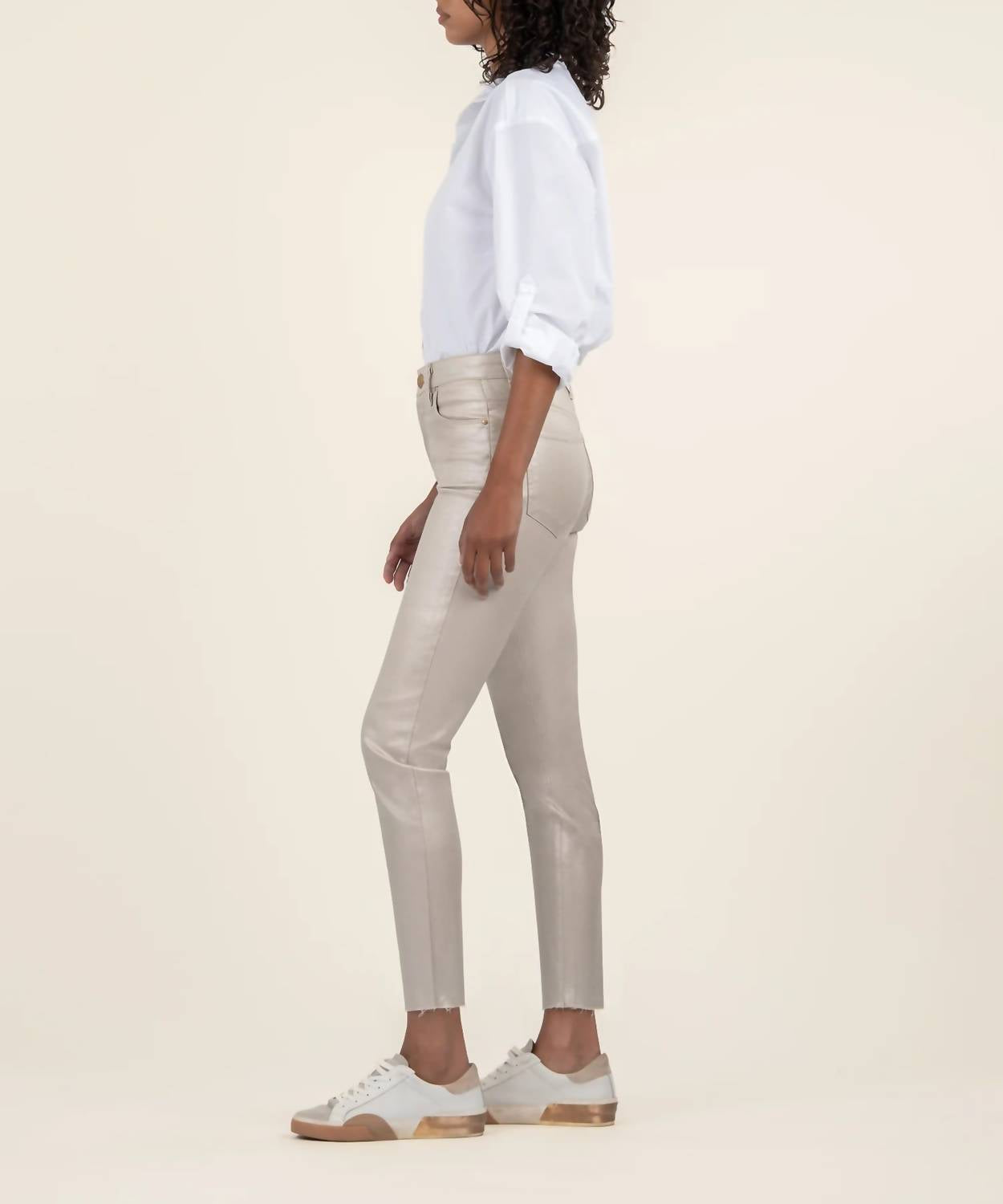 Kut From The Kloth - Charlize Coated Cigarette Leg Jeans