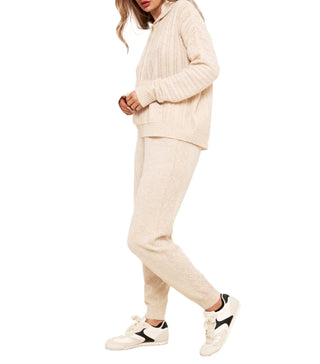 Brodie Cashmere - Luxe Cable Jogger