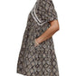 Entro - Katrina High Neck Babydoll Dress