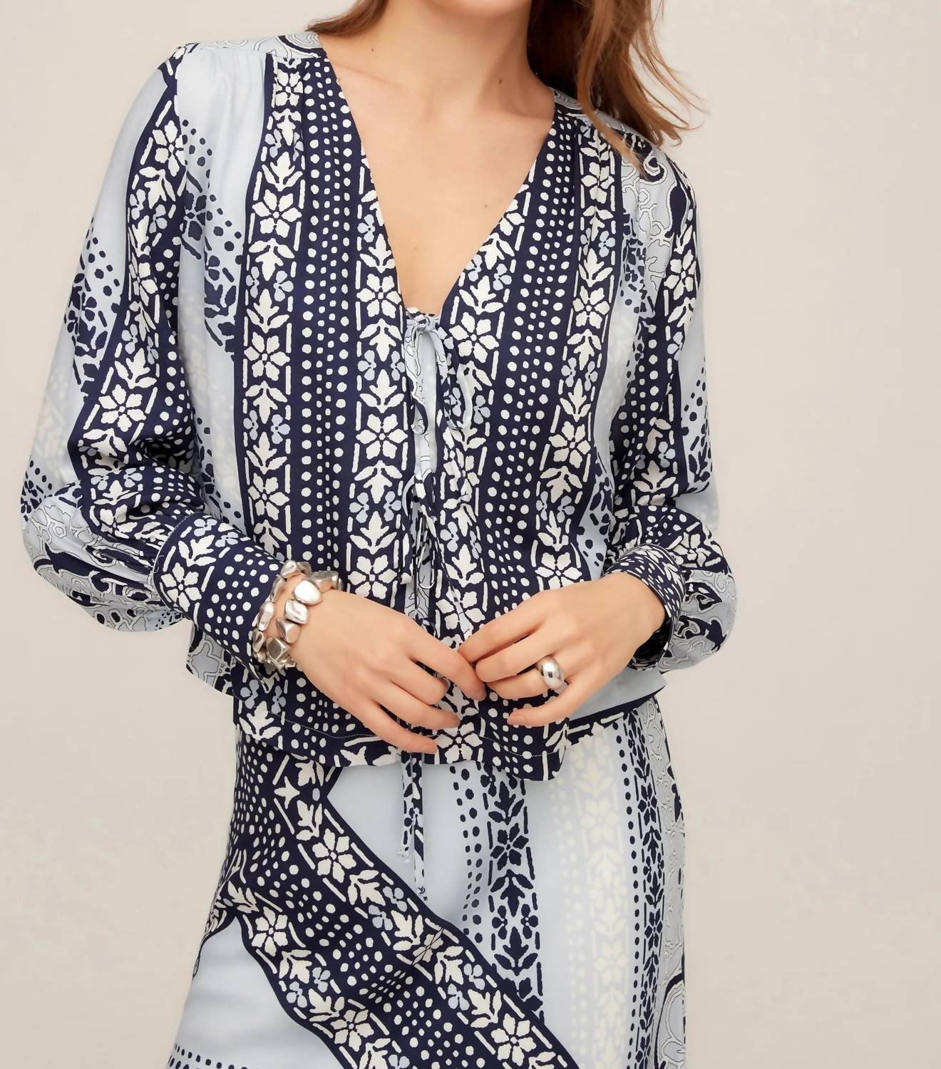 Fifteen Twenty - Kayla Bow Blouse