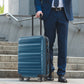 Hardshell ABS Luggage Set 24-Inch Spinner Suitcase with 2 Packing Cubes