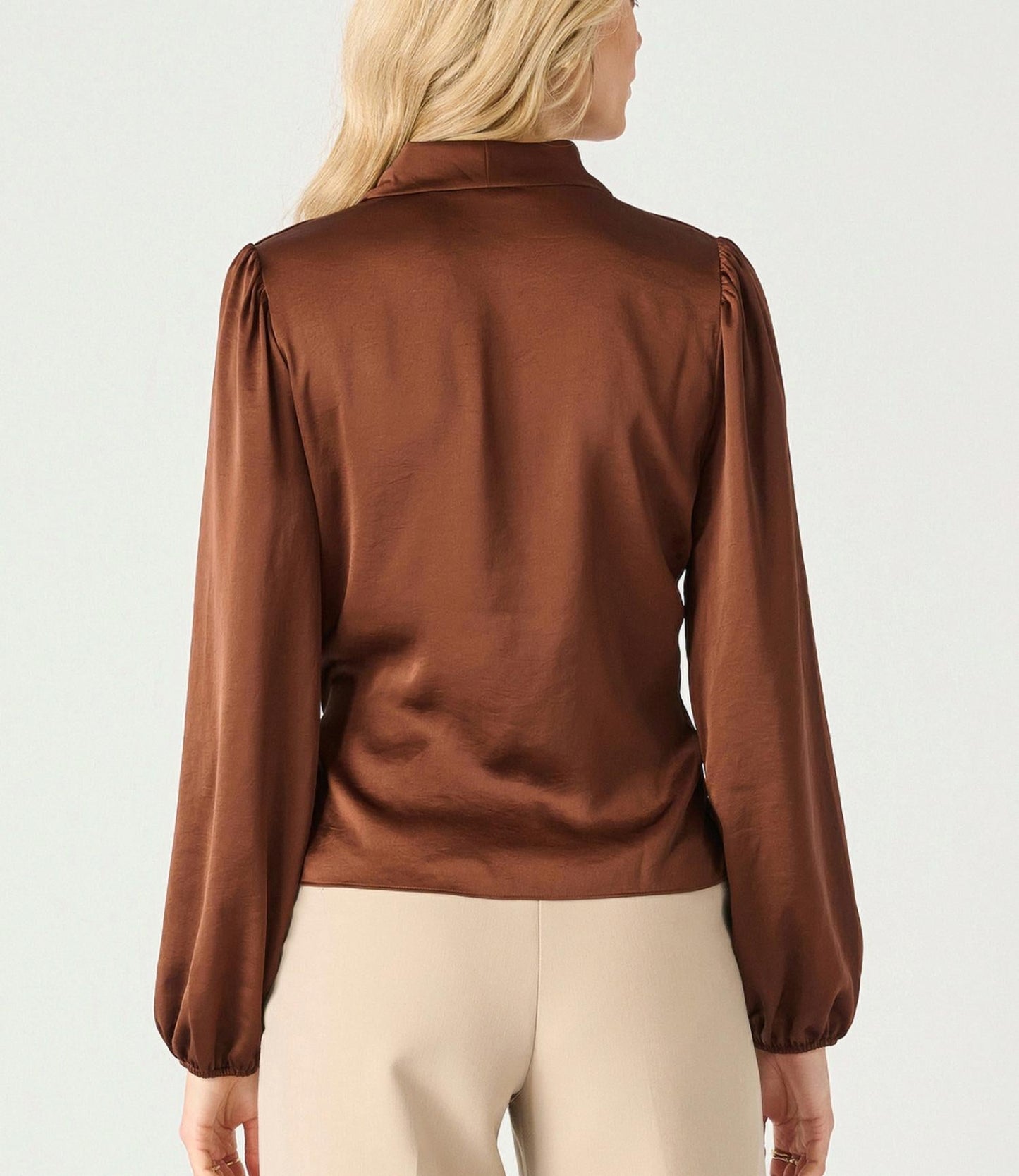 Black Tape - On The Rocks Wrap Long Sleeve Top