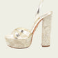 Aquazzura - Women's La Nuit Plateau Sandal