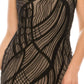 Aidan Mattox - Sleeveless Embellished Mesh Dress