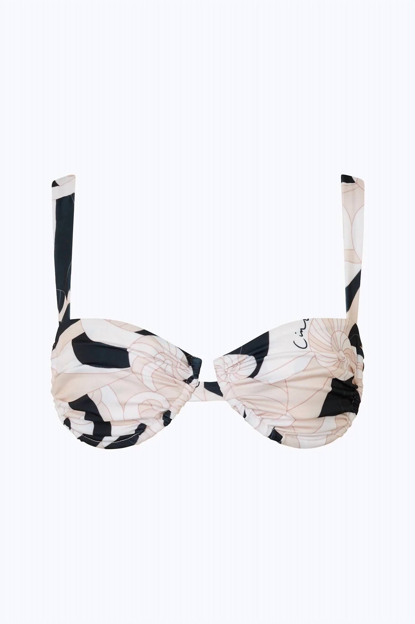 Cin Cin - Ariel Ruched Bra Bikini Top