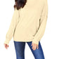 Basic Bae - Sleek Ribbed Mock Neck Knit Top