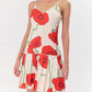 Adelyn Rae - Camila Rose Print Pleated Mini Dress