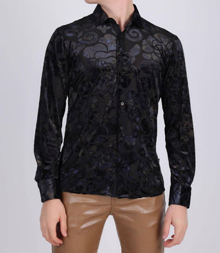 Barabas - Floral Rage Long Sleeve Shirt