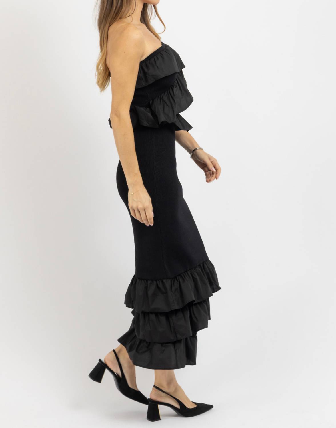 2.7 August Apparel - Mix It Maxi Dress