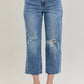 Judy Blue - Jolie Cropped Jean Distressed