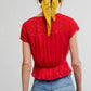 Free People - Gemma Embroidered Top