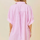 Day + Moon - Oversized Striped Dress
