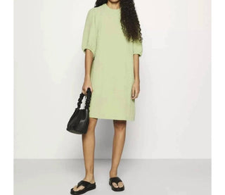 Samsoe - Junis Crinkle Crewneck Shift Dress